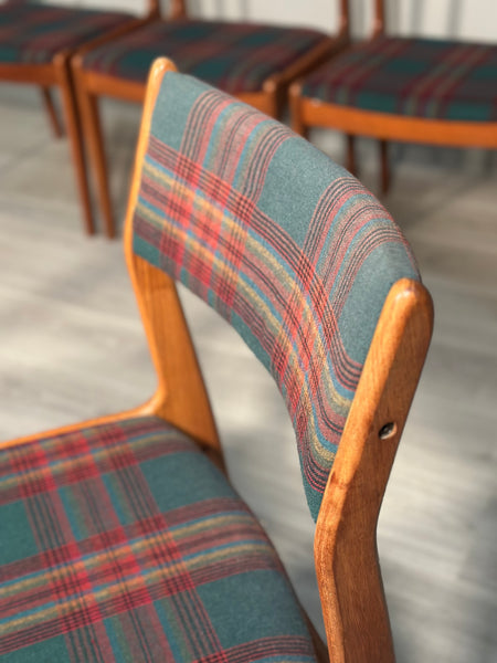Set Of Six Danish Dining Chairs By Erik Buch C.1970