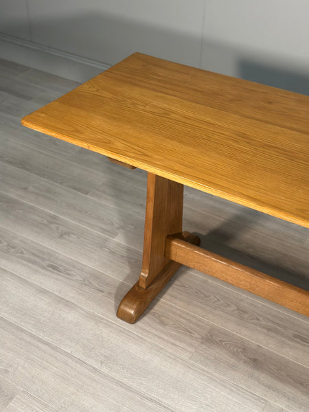 Large Antique Oak Refectory Table c1920