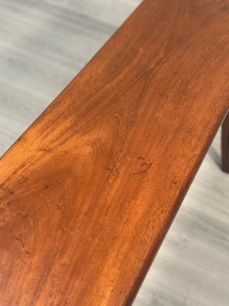 19th Century Walnut Piano Stool