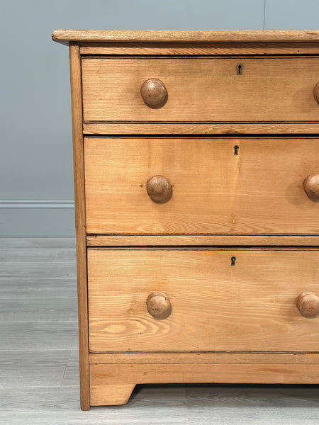 19th Century Oak Bank Of Drawers