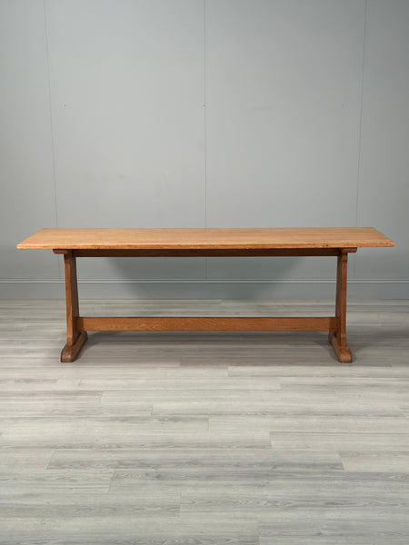 Large Antique Oak Refectory Table