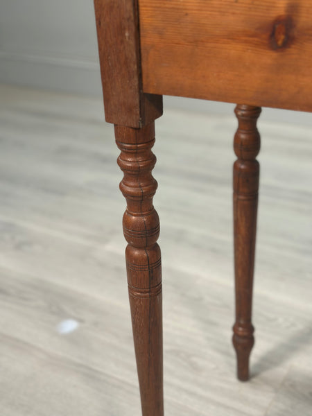 Antique Ecclesiastical Oak Console Table