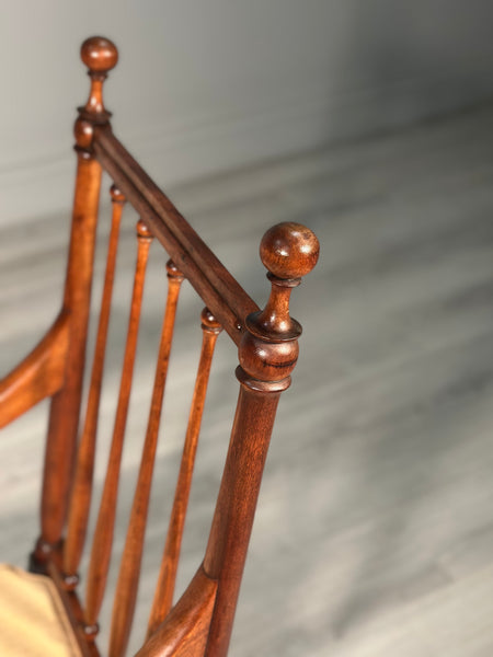 Gillows Mahogany Open Armchair