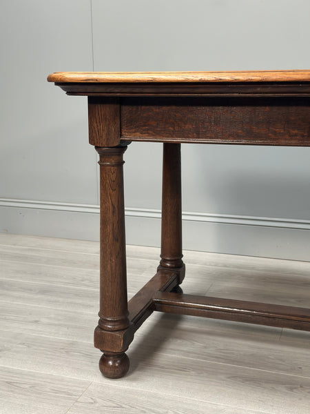 Antique Oak Dining Table c.1910