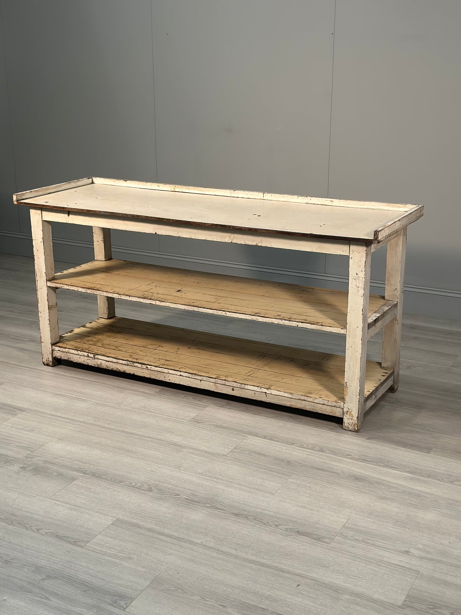 Antique Industrial Prep Table C.1930