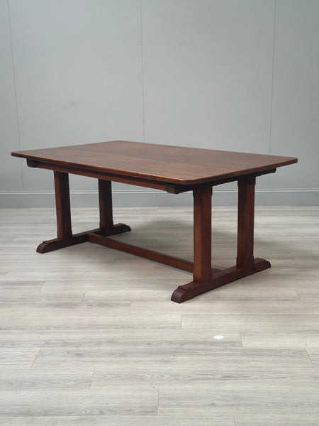 Arts & Crafts Oak Refectory Table