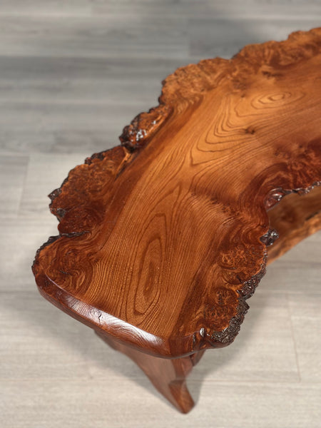 Burr Elm Natural Coffee Table