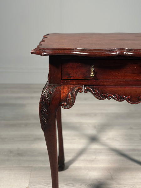 19th Century Irish Mahogany Side Table