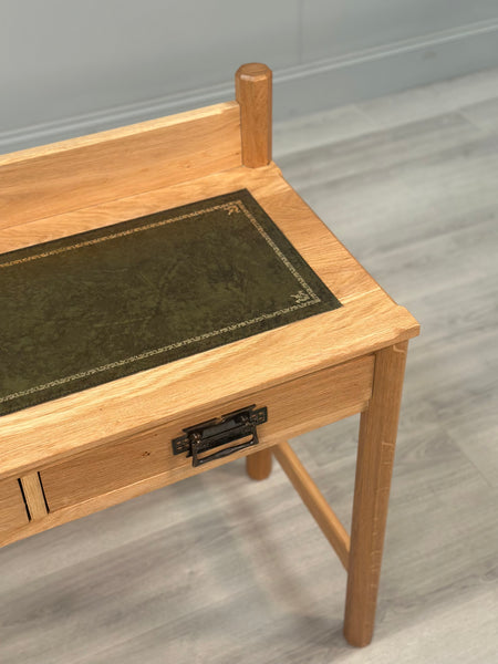Arts & Crafts Style Oak Writing Desk