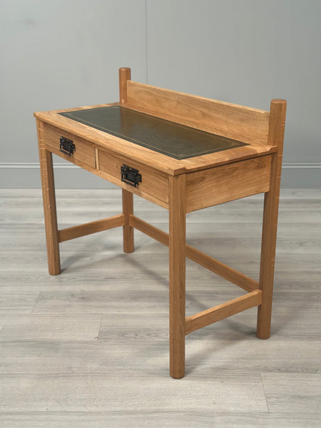 Arts & Crafts Style Oak Writing Desk