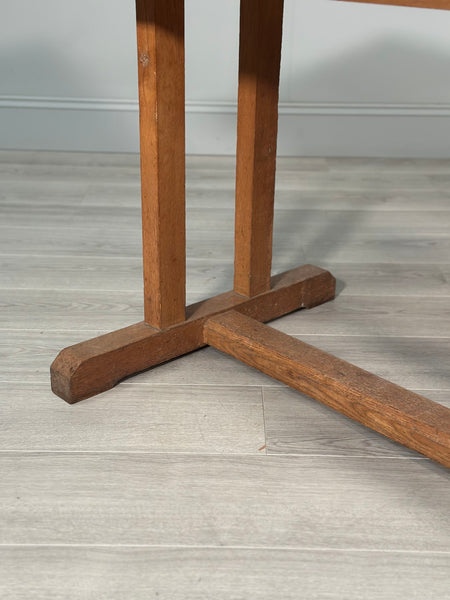 Small Arts And Crafts Oak Refectory Table C.1930