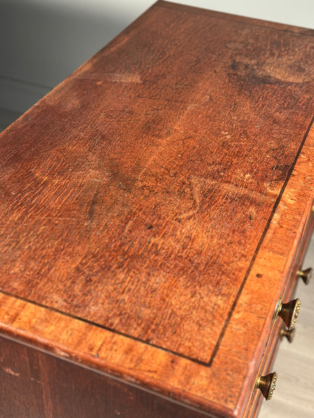Georgian Oak Chest Of Drawers