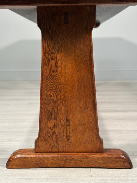 Large Antique Oak Refectory Table