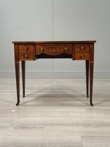 Sheraton Revival Rosewood Writing Table