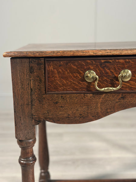 Georgian Oak Side Table C.1800