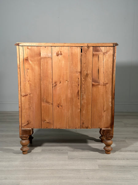Large 19th Century Pine Chest Of Drawers