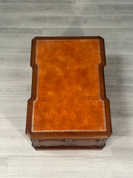 Georgian Furnishing Co. Mahogany Minature Executive Desk, Coffee Table