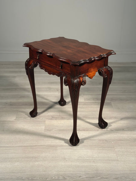 19th Century Irish Mahogany Side Table