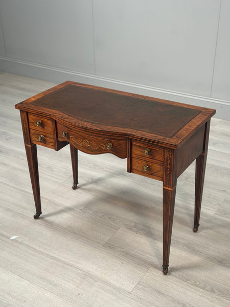 Sheraton Revival Rosewood Writing Table