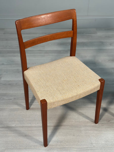 A Pair Of Nils Jonsson for Troeds Swedish Mid Century Teak Dining Chairs