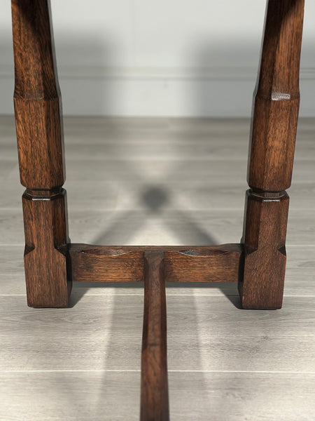 Cotswold Drop Leaf Swivel Oak Table C.1920