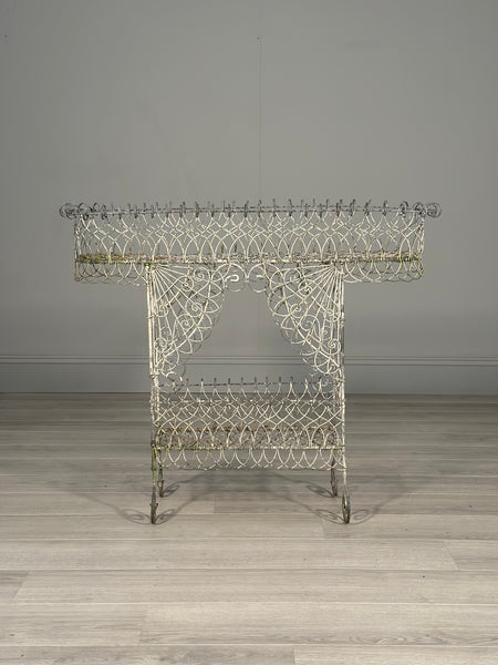 19th Century Wirework Garden Planter