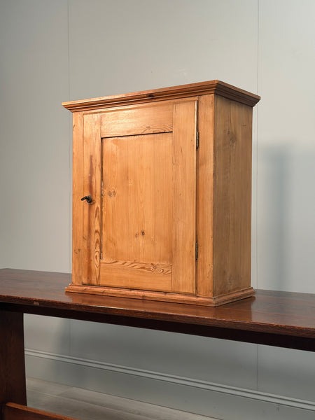 Small Antique Pine Cabinet