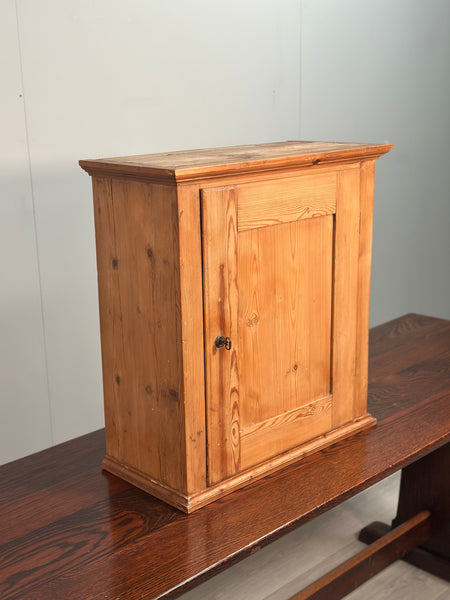 Small Antique Pine Cabinet