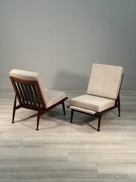 Pair of Mid Century Lounge Chairs