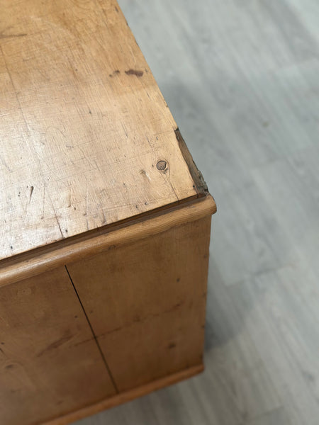Victorian Pine Chest Of Drawers