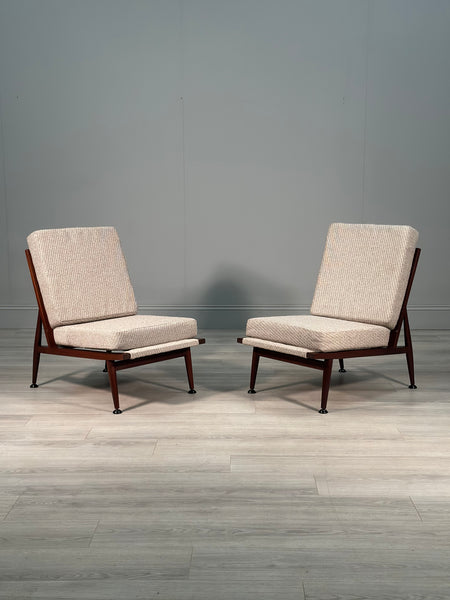 Pair of Mid Century Lounge Chairs