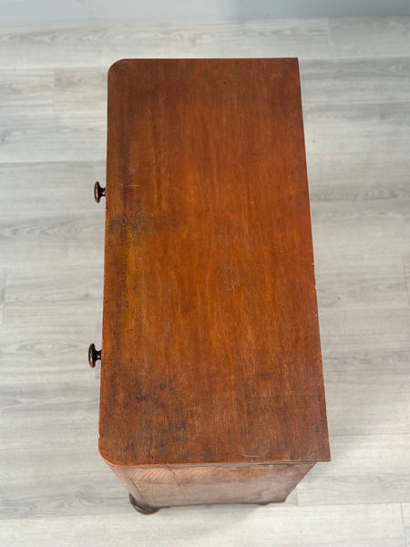 Antique Chest Of Drawers In Scumble Paint