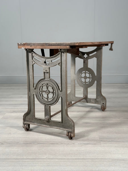 Antique Industrial Table
