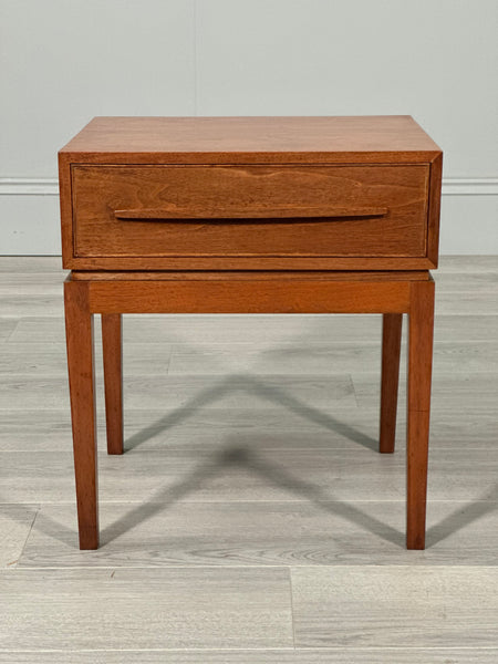 Mid 20th Century Walnut Bedside Cabinet