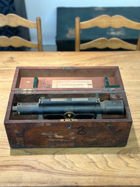 Antique A.G. Thornton Surveyor's Level England c.1900