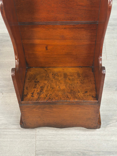 Small Burr Elm Rocking Chair c1880