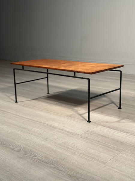 1960’s Teak and Steel Coffee Table