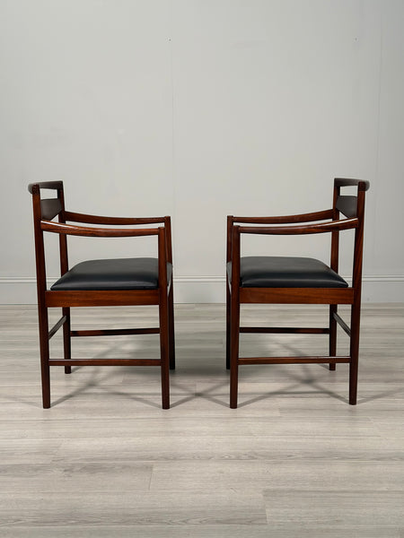 A Pair Of Rosewood McIntosh Carver Chairs