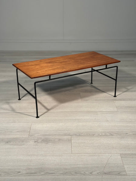 1960’s Teak and Steel Coffee Table