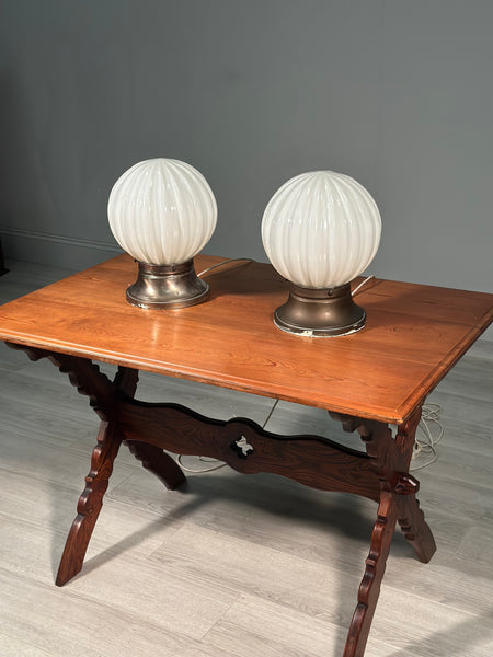 A Pair Of Art Deco Lamps