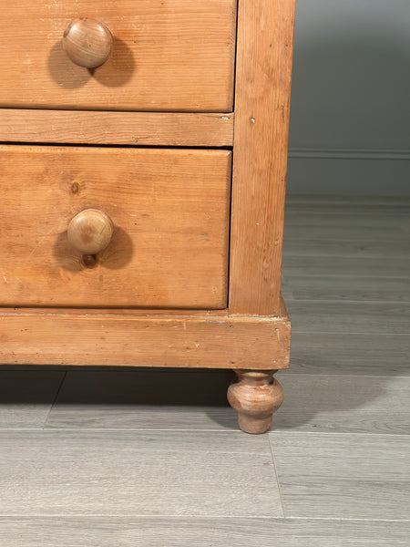 19th Century Pine Chest Of Drawers