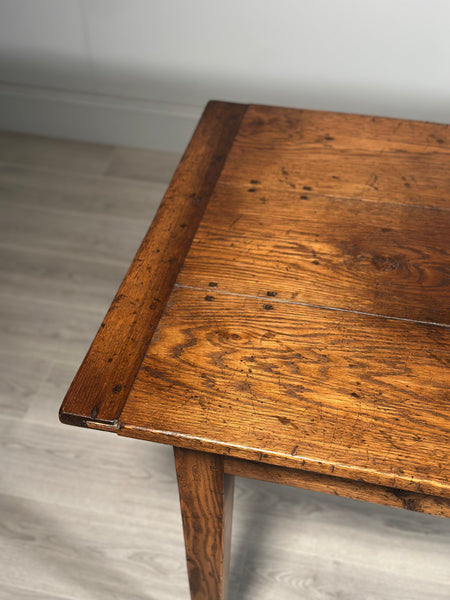 18th Century Style Antique Oak Dining Table