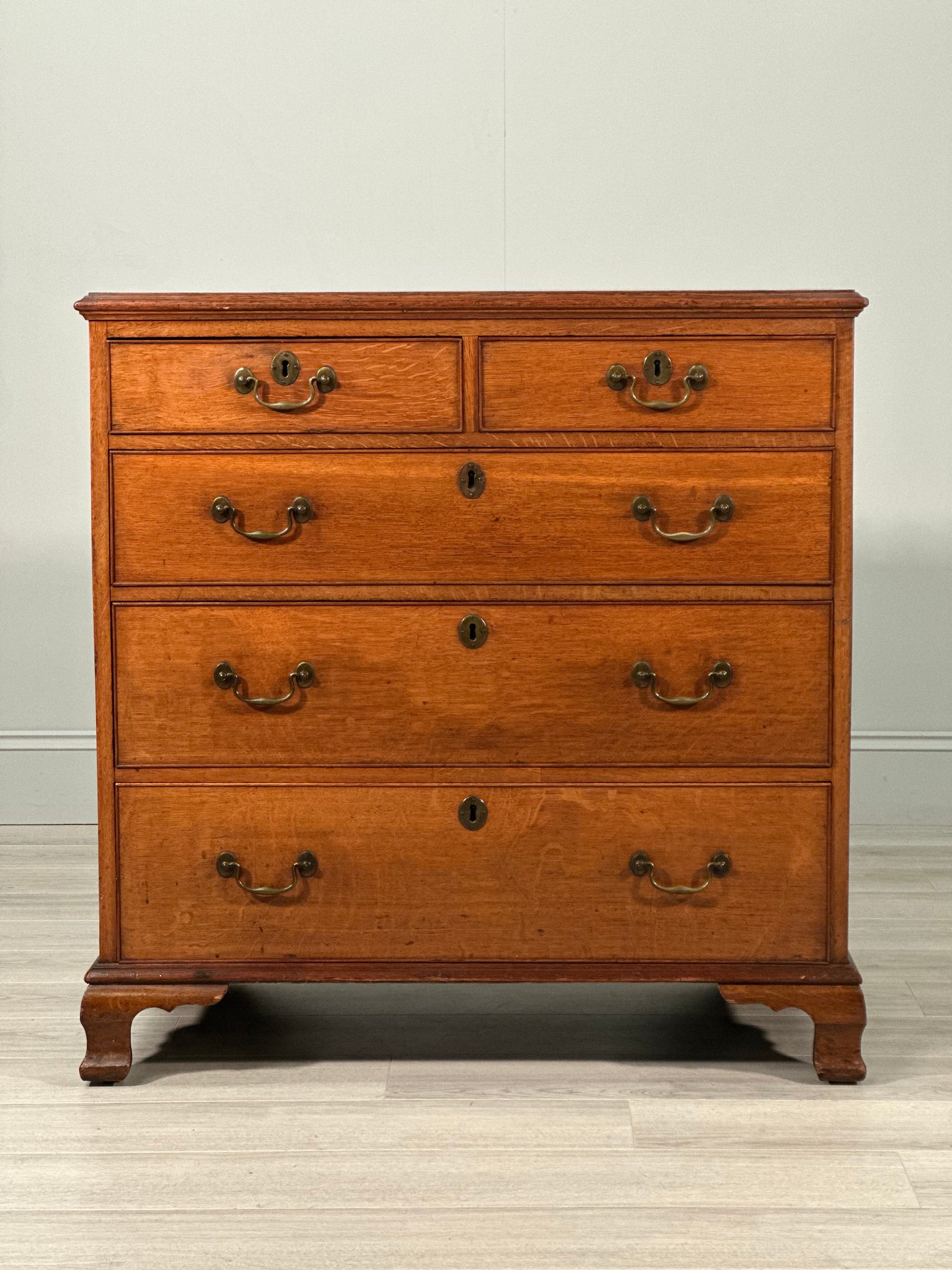 Antique Oak Chest Of Drawers C.1820