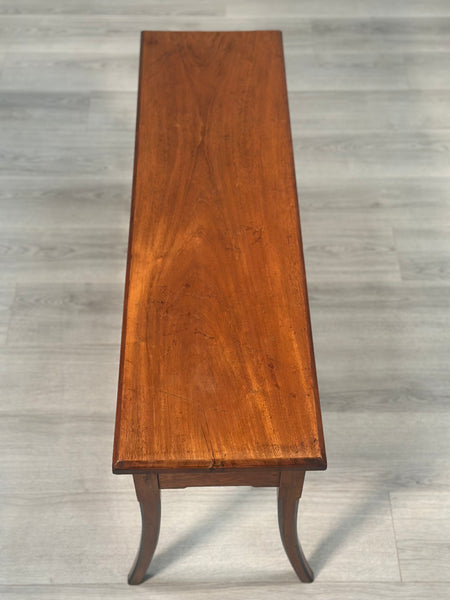 19th Century Walnut Piano Stool