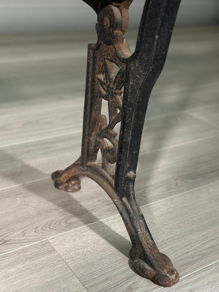 Antique Folding Church Bench