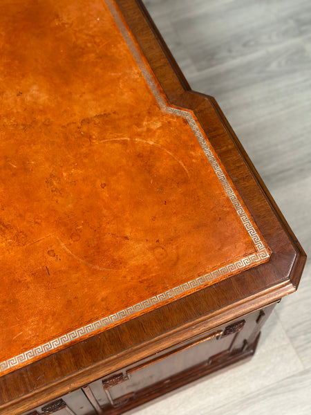 Georgian Furnishing Co. Mahogany Minature Executive Desk, Coffee Table