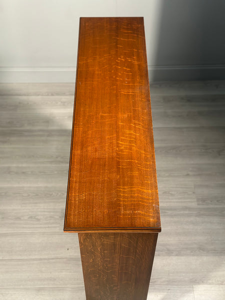 Antique Pollard Oak Bookcase C.1900