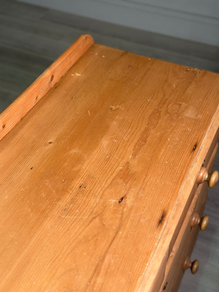 19th Century Pine Chest Of Drawers