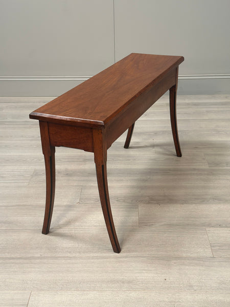 19th Century Walnut Piano Stool