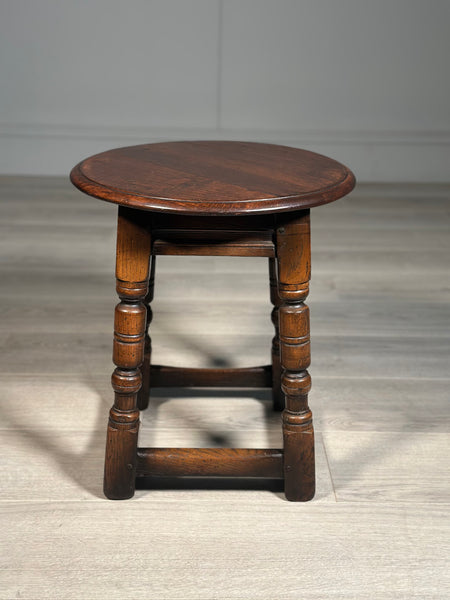 Titchmarsh and Goodwin Oak Stool